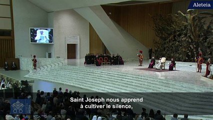 Le Pape fait de saint Joseph un artisan de silence
