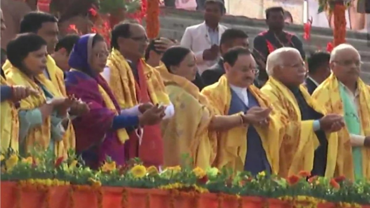 CMs of BJP-ruled states in Ayodhya: Here's what they said