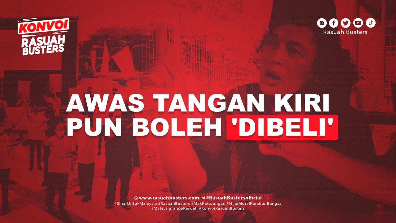 Awas tangan kiri pun boleh dibeli!