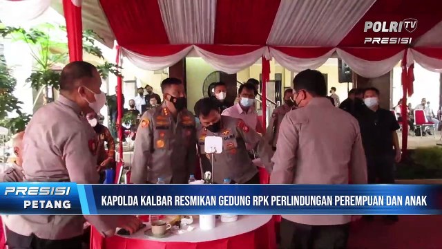 Kapolda Kalbar Resmikan Gedung Ruang Pelayanan Khusus (RPK) Perlindungan Perempuan dan Anak