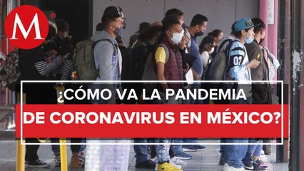 México suma 2 mil 695 nuevos casos de covid y 262 muertes en 24 horas