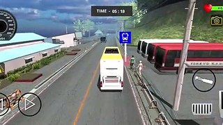Modern Bus Simulator 2021 Parking Games-Bus Games _ Android Gameplay