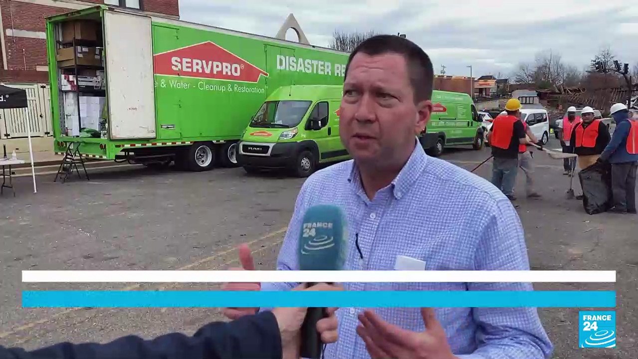 Etats-Unis : Après les tornades, la ville de Mayfield attend la visite de Joe Biden