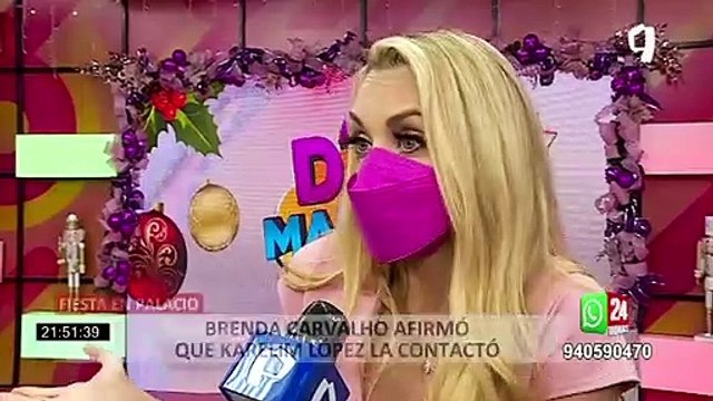 Brenda Carvalho: Recibí una invitación para hacerle la sorpresa a la hija de Pedro Castillo
