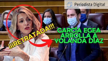 ¡Retratada! García Egea (PP) arrolla a la comunista Yolanda Díaz