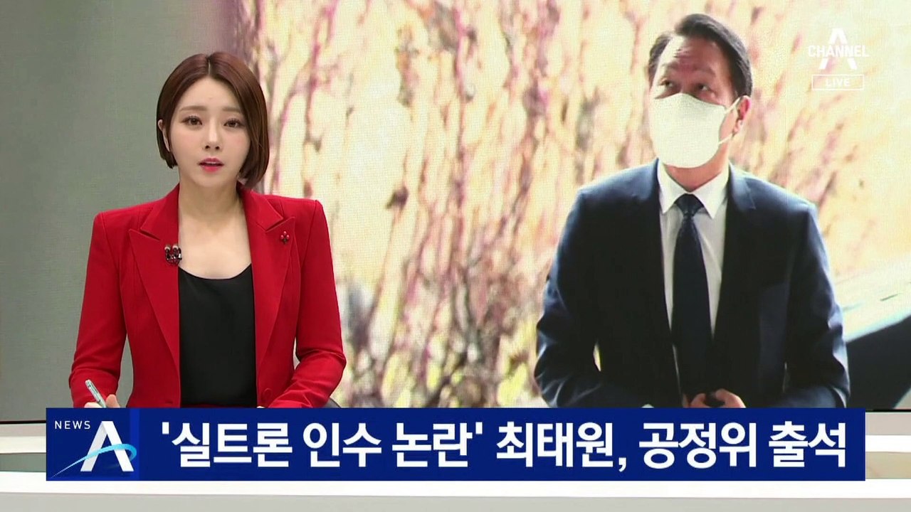 ‘실트론 인수 논란’ 최태원 SK 회장, 공정위 출석
