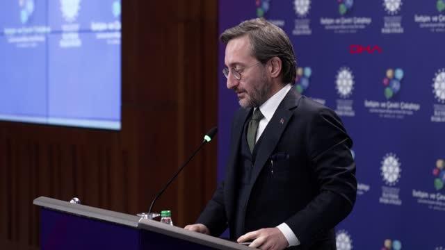 Cumhurbaşkanlığı İletişim Başkanı Fahrettin Altun 'İletişim ve Çeviri Çalıştayı'na katıldı