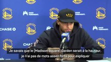 Warriors - Curry : "Un moment très spécial"