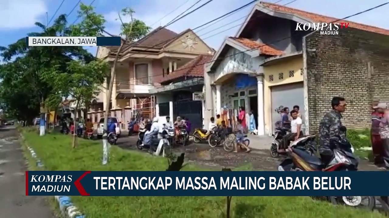 Tertangkap Massa Maling Babak Belur