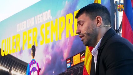 El Kun Agüero anuncia su retirada entre lágrimas: "Estoy orgulloso de mi carrera"