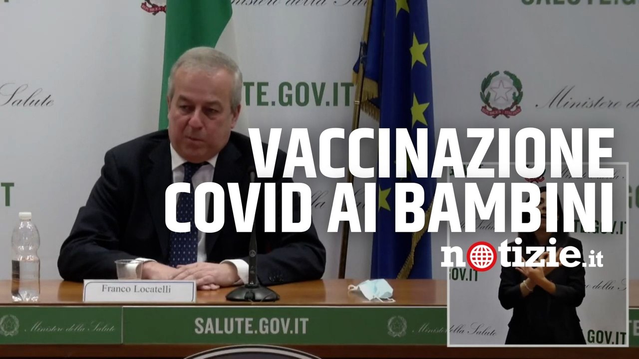 Vaccino covid ai bambini, Locatelli: "7% dei bimbi può sviluppare sintomi prolungati del Long Covid"