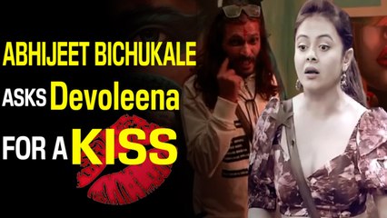 'Bigg Boss 15': Abhijeet Bichukale asks Devoleena for a kiss, latter loses cool