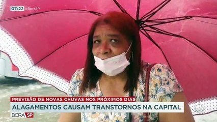 Скачать видео: A tempestade causou alagamentos e transtornos na capital, e a previsão é de mais chuva esta semana.