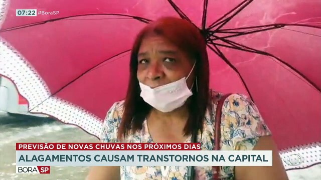 A tempestade causou alagamentos e transtornos na capital, e a previsão é de mais chuva esta semana.