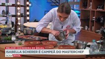 A final foi cheia de emoção e com muita tensão! A atriz Isabella Scherer venceu a oitava edição do MasterChef Brasil com um cardápio totalmente vegano.