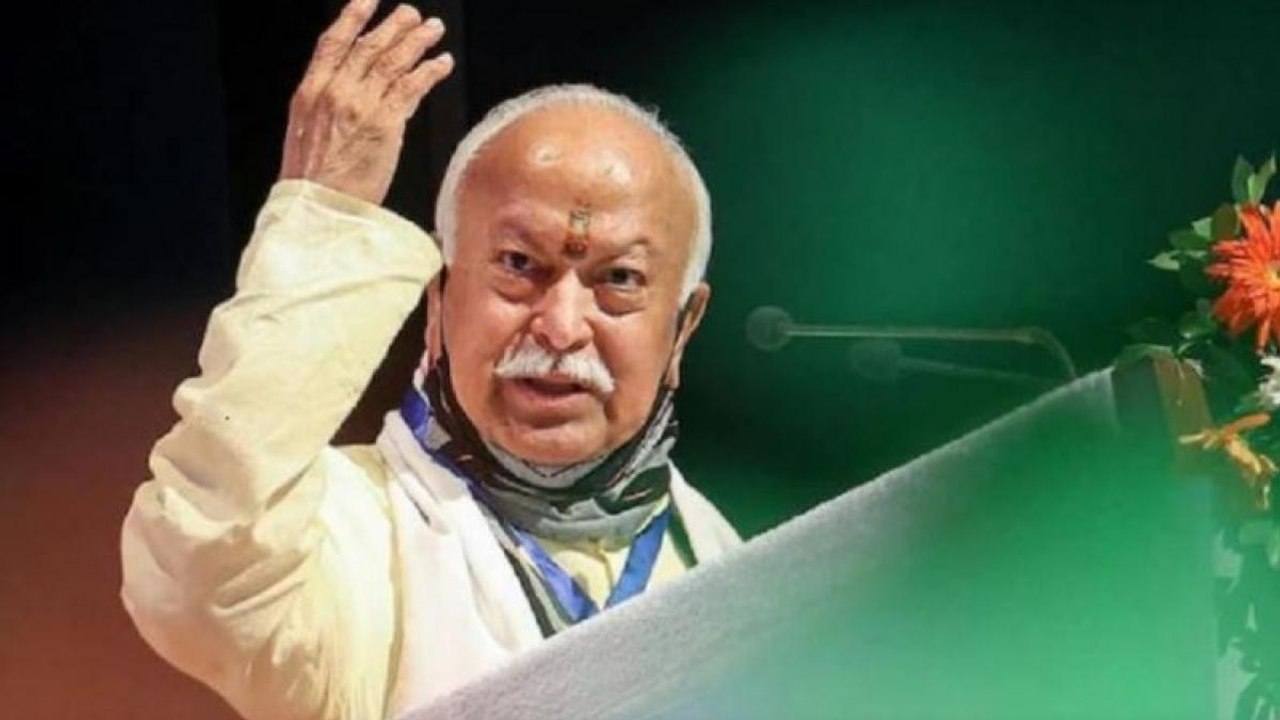 Here's what RSS chief Bhagwat said at Hindu Ekta Mahakumbh