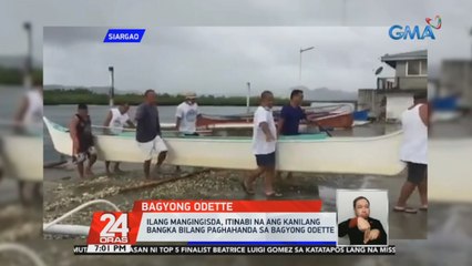 Ilang LGU, naghanda na rin para sa posibleng pananalasa ng Bagyong Odette | 24 Oras