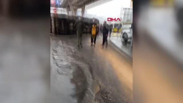 Son dakika haberleri! BEYLİKDÜZÜ'NDE AKIL ALMAZ KAZA - 3