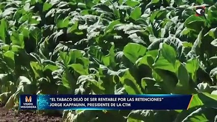 “El tabaco dejó de ser rentable por las retenciones”