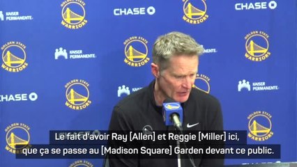 Warriors - Kerr : "Le record de Curry ? Ça n'aurait pas pu mieux se passer"