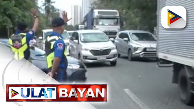 DPWH, nakatakdang ayusin ang nasirang drainage structure sa bahagi ng Roxas Blvd.; Mabigat na trapiko sa lugar, inaasahan ng MMDA