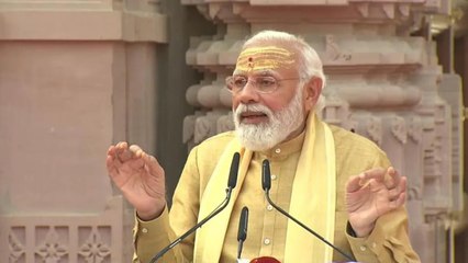 Descargar video: PM Modi gives these resolutions to devotees in Kashi