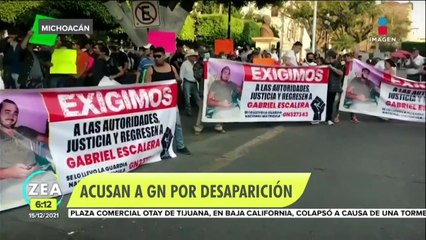 Acusan a la Guardia Nacional por la desaparición de un joven en Michoacán