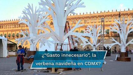 Gasta CDMX 25 millones de pesos en verbena navideña; “se podría aplicar en otras cosas”, opinan