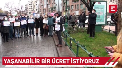 Yaşanabilir bir ücret istiyoruz