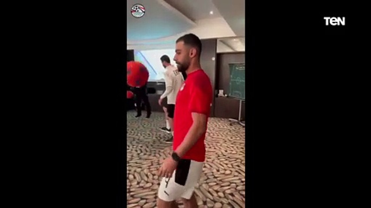 المنتخب الوطني يؤدي ظهر اليوم تدريبا تنشيطيا في إحدى قاعات مقر الإقامة
