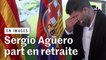 En larmes, Sergio Agüero officialise sa retraite