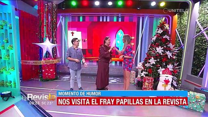 Humor: El padre Fray Papilla intentó hacer reflexionar a Diego y Sandra