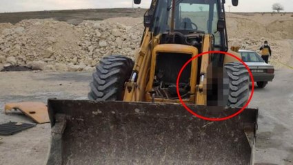 Kepçe operatörünün feci ölümü! Yardımına koşanlar telefona sarıldı