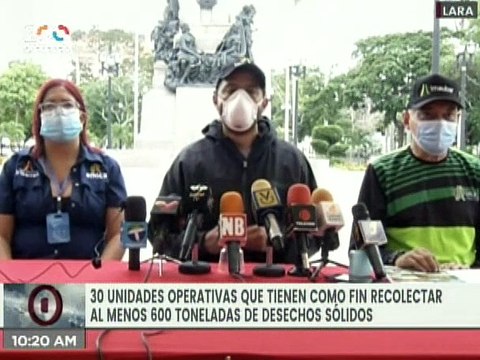 Lara | Servicio de recolección de desechos sólidos reactiva operaciones en el Mcpio. Iribarren