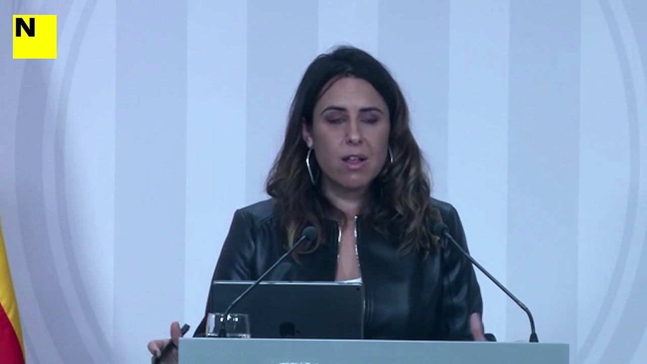 La portaveu del Govern, Patrícia Plaja, afirma que "calen solucions efectives" i "no invents" sobre la direcció de l'escola de Canet de Mar