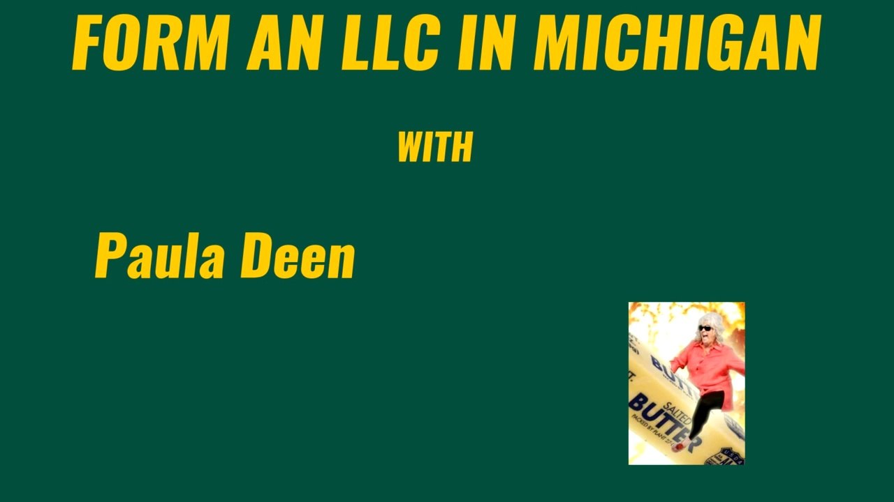 Form an LLC in Michigan