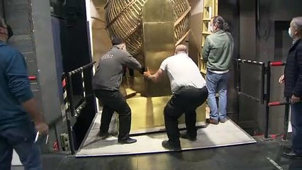 Los bombos del Sorteo de Navidad ya están el Teatro Real