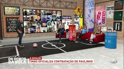 Ele voltou! Paulinho é o primeiro reforço do Corinthians para 2022. O volante chega através do novo patrocínio do Timão, Taunsa. Seletimão sendo formada?#OsDonosdaBola #TimaoTaunsa #VaiCorinthians #Paulinho
