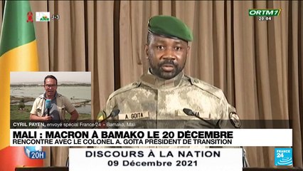 Sahel : E. Macron rencontrera le président de transition à Bamako le 20 décembre