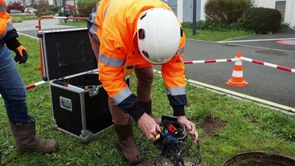 À Orléans, des drones pour explorer et entretenir les égouts