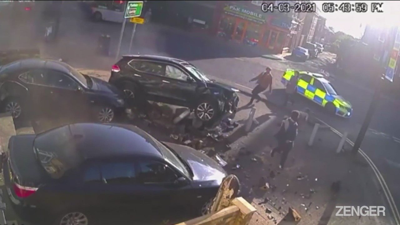 Police Car Chase Gang Who Mowed Woman Down Jailed.mp4