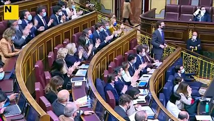 Скачать видео: Sánchez retreu a PP i Cs que utilitzin Canet per 