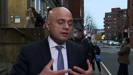 Javid: Omicron makes up 60% of London cases