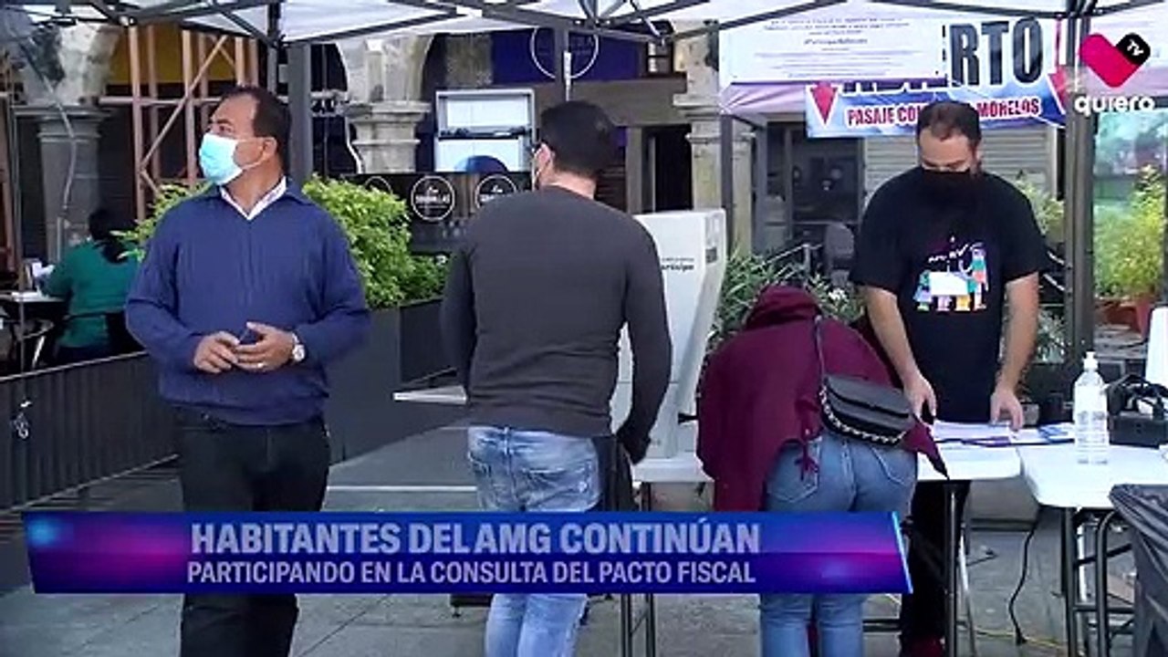 Ciudadanos del AMG participan en la consulta por el pacto fiscal Jalisco