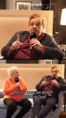 Josiane Balasko et Didier Bourdon, à l'affiche du film "Mes très chers enfants", se prêtent au jeu de l'interview "VNR" pour Purepeople.com.