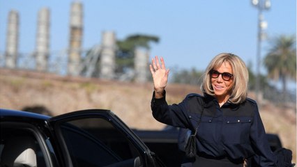 GALA VIDEO – Brigitte Macron : chic et smart pour une dernière apparition réussie à Rome