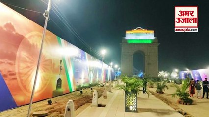 Delhi : India Gate| 1971 के युद्ध में जीत के 50 साल पूरे होने का मनाया जा रहा जश्न