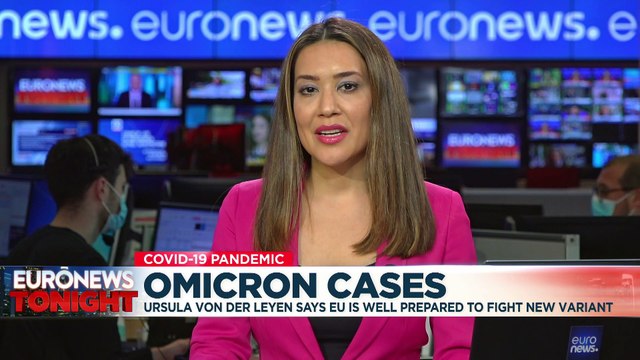 COVID: Omicron variant expected to be dominant in EU by mid-January, says von der Leyen