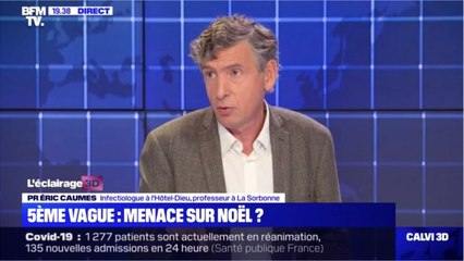 GALA VIDEO - « Le cocktail risque d'être explosif " : le Pr Éric Caumes alarmiste sur la 5e vague