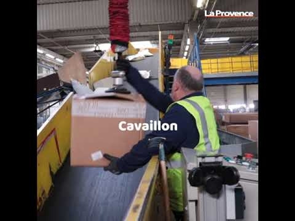 La hotte de Colissimo à Cavaillon